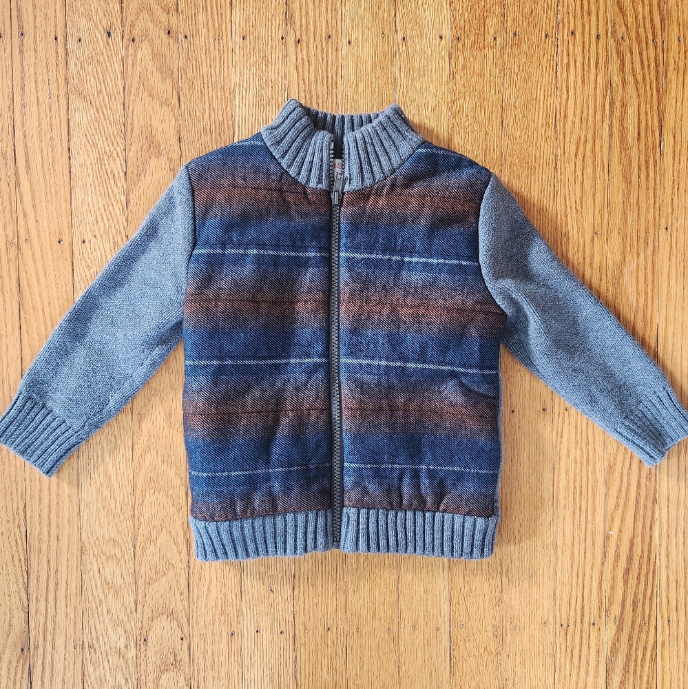 LIKE NEW Cat & Jack Sherpa Jacket- 3T